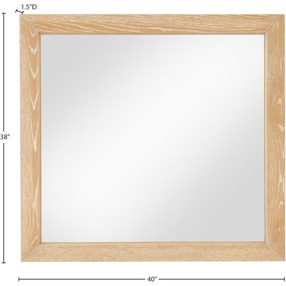 Fairfax Natural Mirror