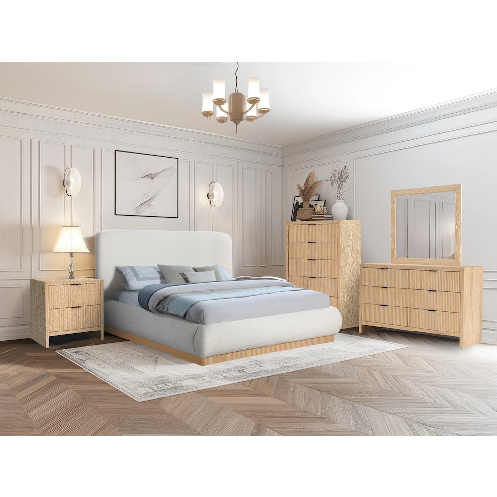 Fairfax Natural Mirror