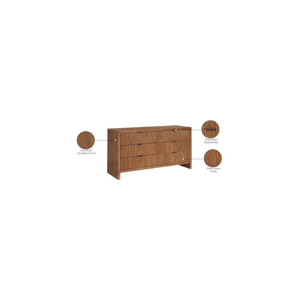 Fairfax Walnut Dresser