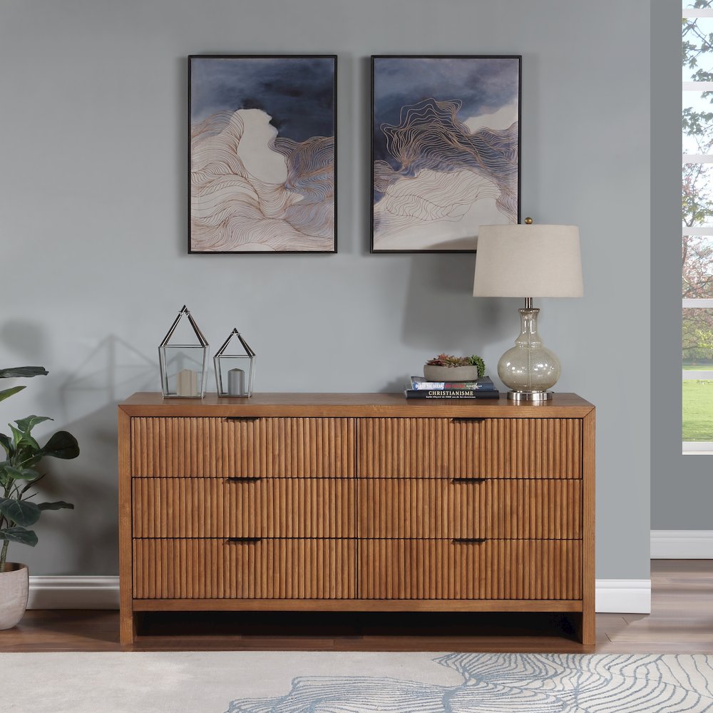 Fairfax Walnut Dresser