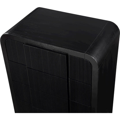 Fluted Black Chest