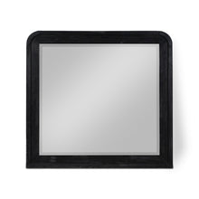 Fluted Black Mirror