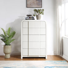 Fluted Cream Chest