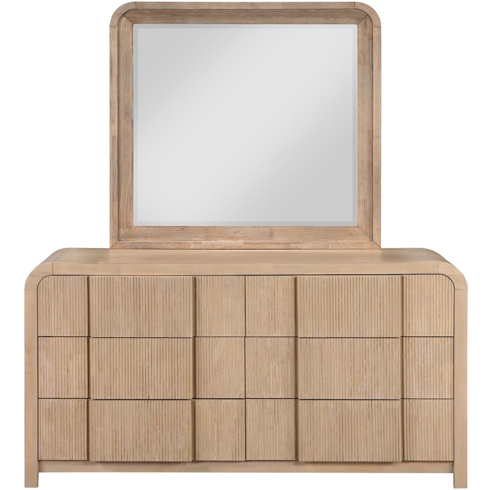 Fluted Natural Dresser