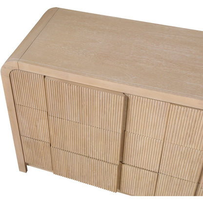 Fluted Natural Dresser