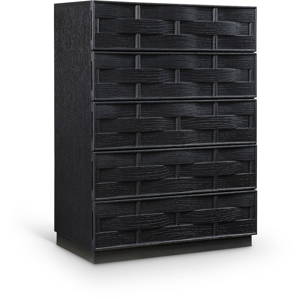 Weave Black Chest