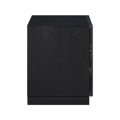 Weave Black Night Stand