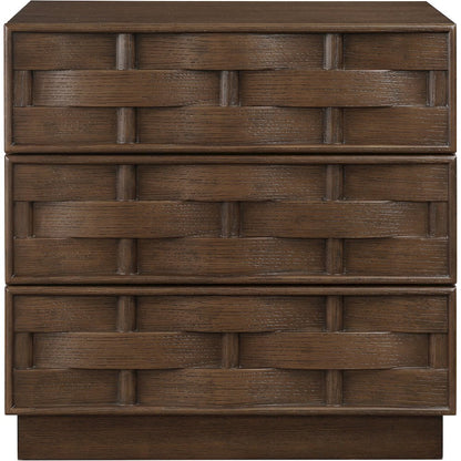Weave Brown Night Stand