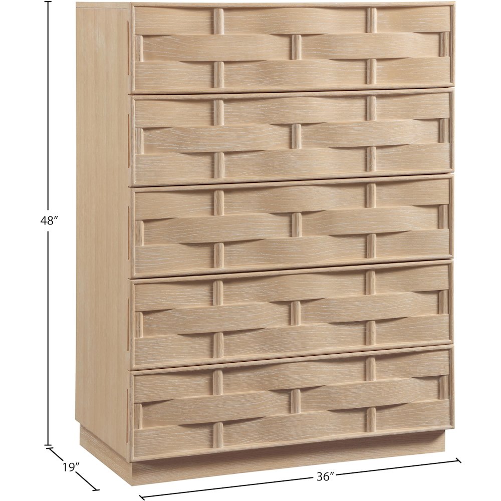 Weave Natural Chest