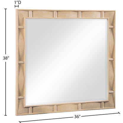 Weave Natural Mirror