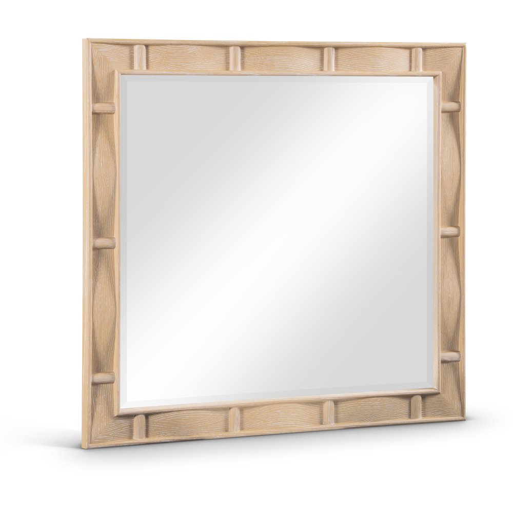 Weave Natural Mirror