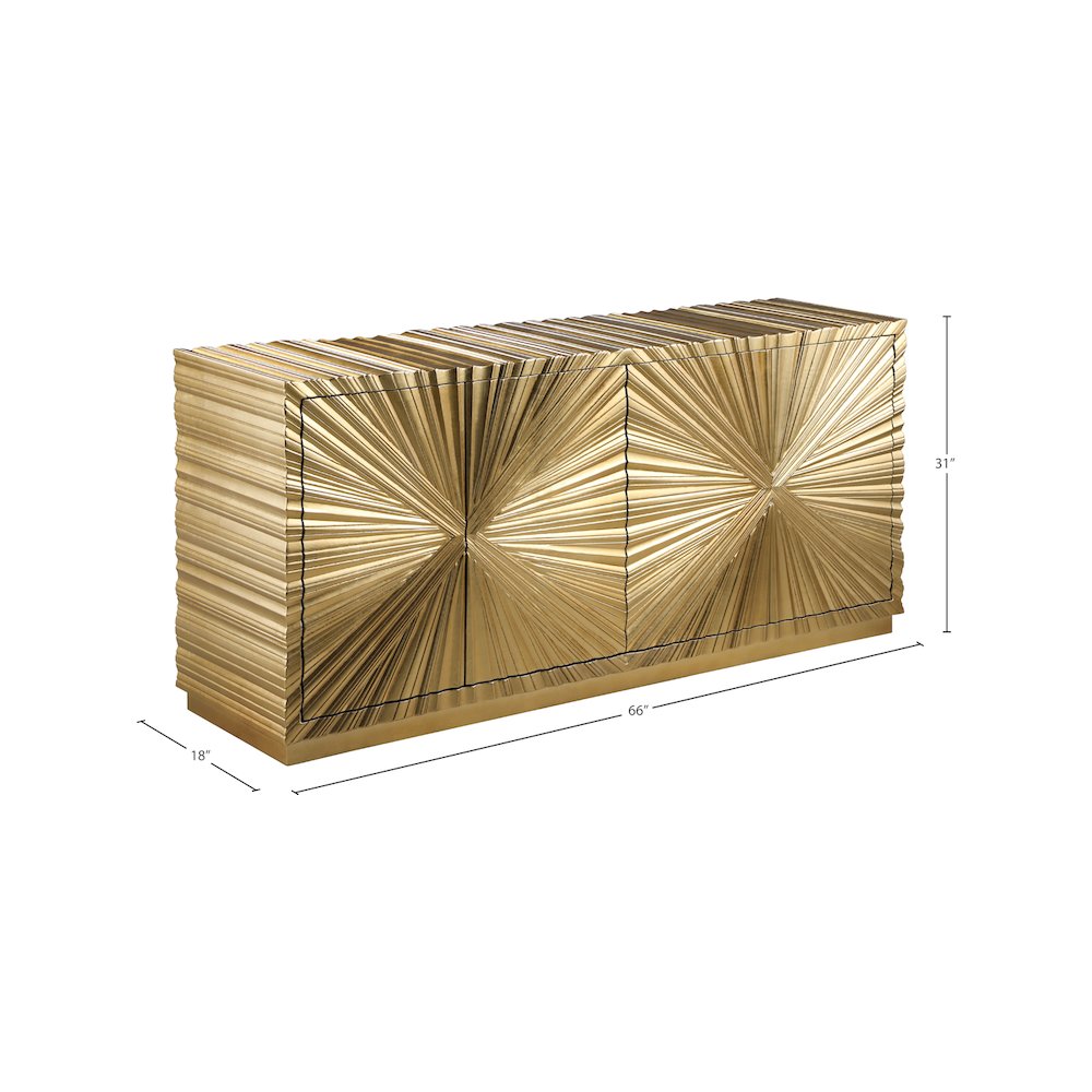 Golda Gold Leaf Sideboard/Buffet