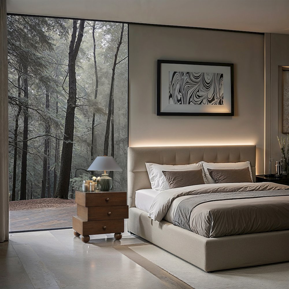 Askew Brown Night Stand