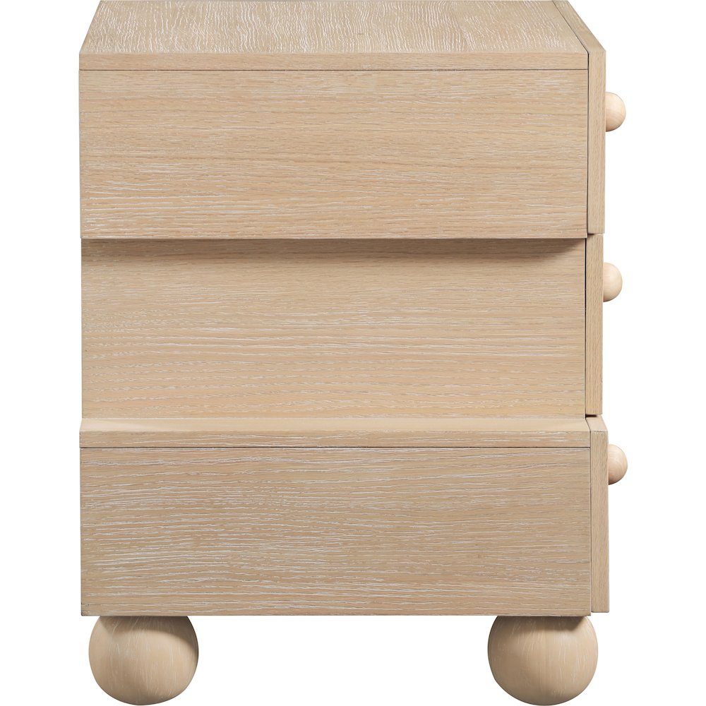 Askew Natural Night Stand