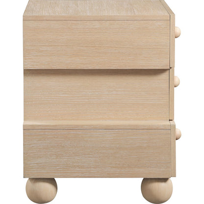 Askew Natural Night Stand