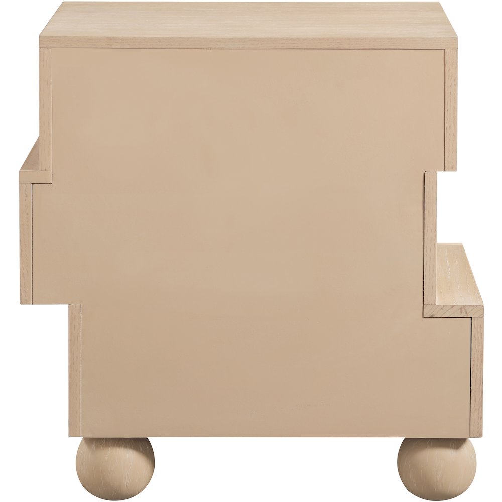 Askew Natural Night Stand
