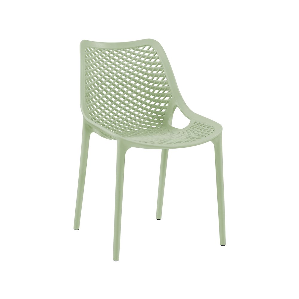 Mykonos Mint Outdoor Patio Dining Chair, Set of 4