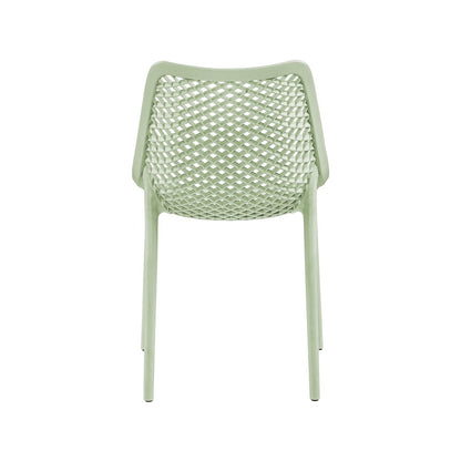 Mykonos Mint Outdoor Patio Dining Chair, Set of 4