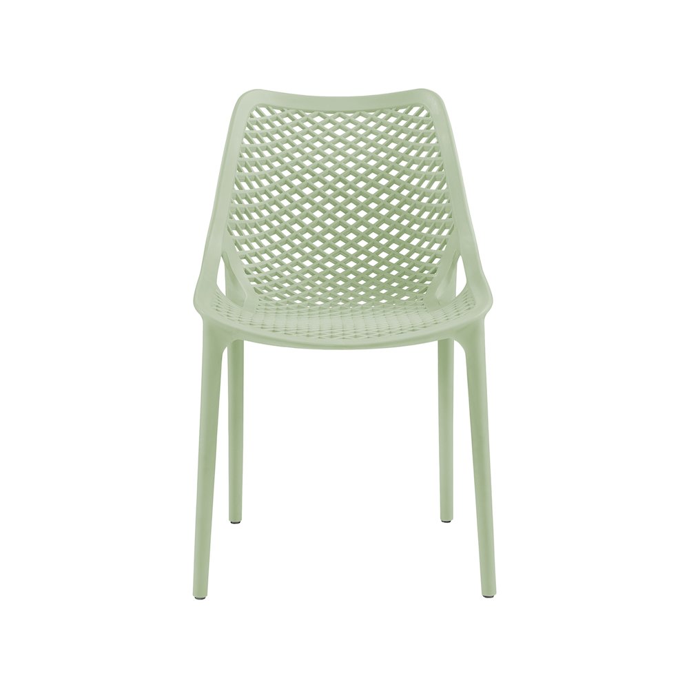 Mykonos Mint Outdoor Patio Dining Chair, Set of 4