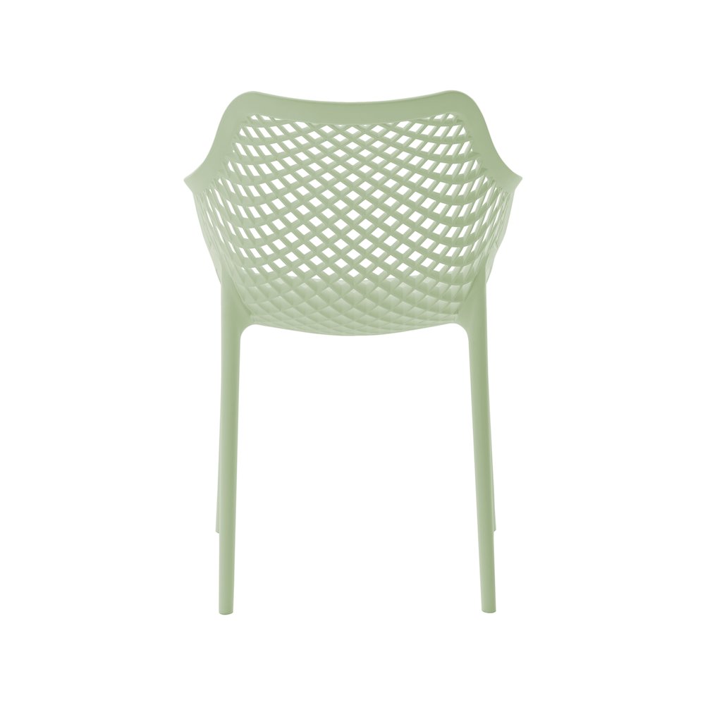 Mykonos Mint Outdoor Patio Dining Chair, Set of 4