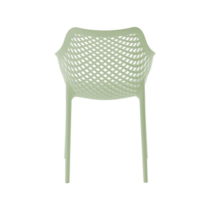 Mykonos Mint Outdoor Patio Dining Chair, Set of 4