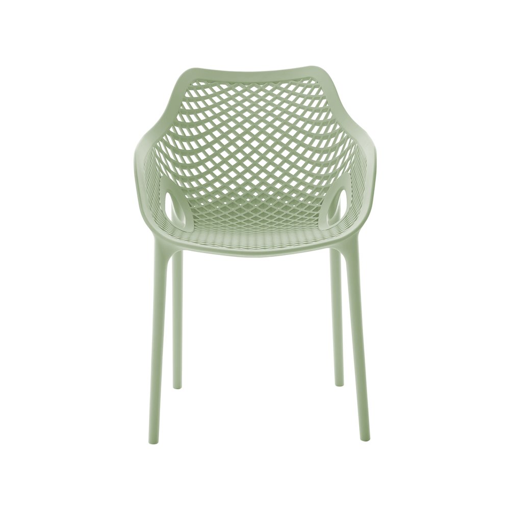 Mykonos Mint Outdoor Patio Dining Chair, Set of 4
