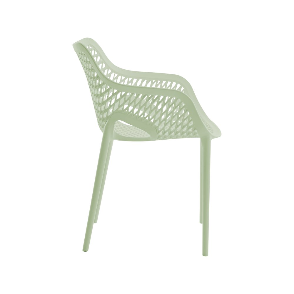 Mykonos Mint Outdoor Patio Dining Chair, Set of 4