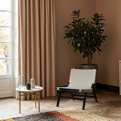 Rawlins Beige Vegan Leather Upholstered Accent Chair