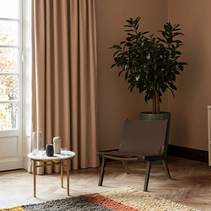 Rawlins Brown Vegan Leather Upholstered Accent Chair