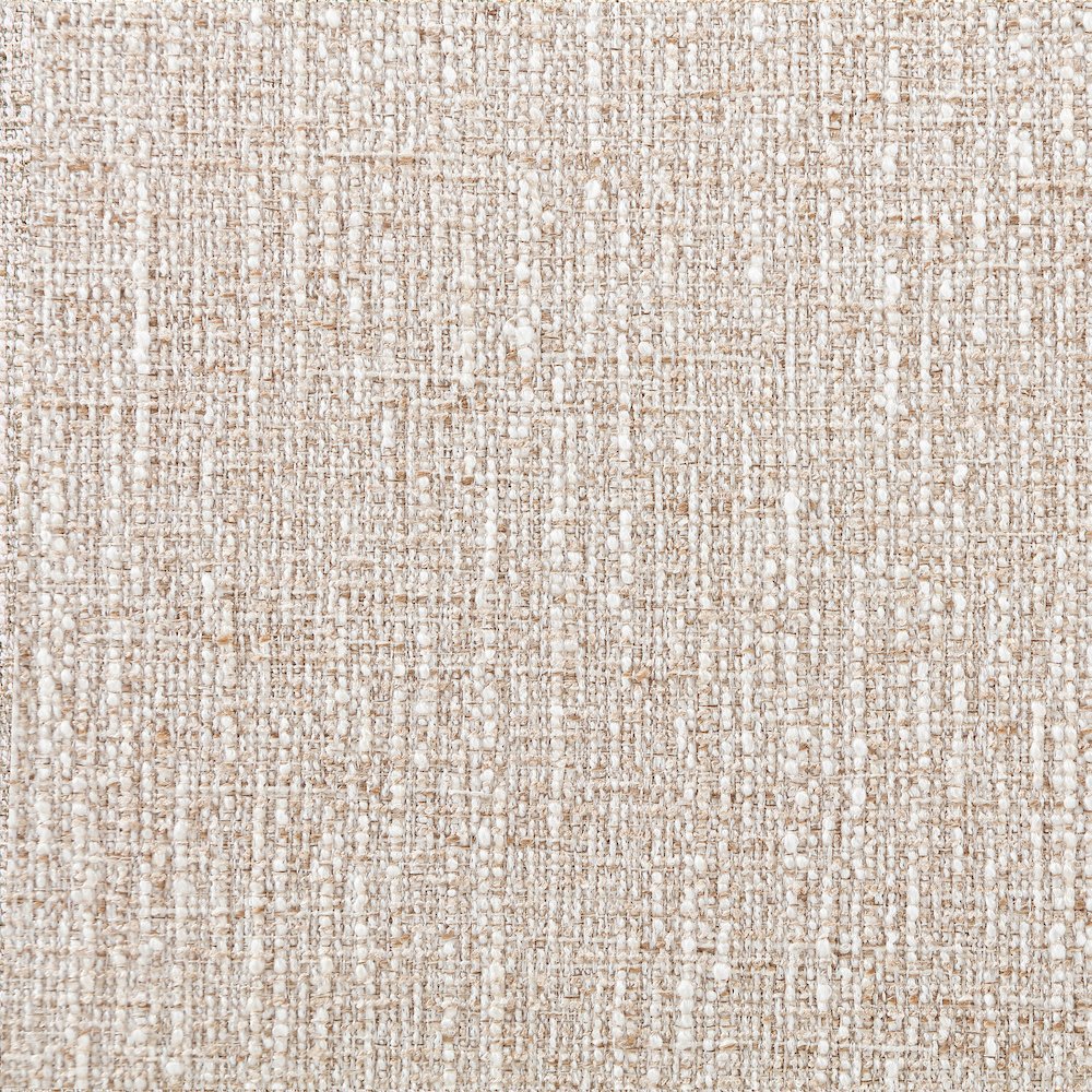 Calder Beige Linen Textured Fabric Upholstered Accent Chair