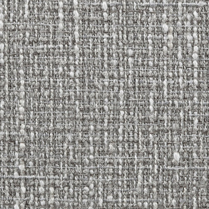 Calder Grey Linen Textured Fabric Upholstered Accent Chair