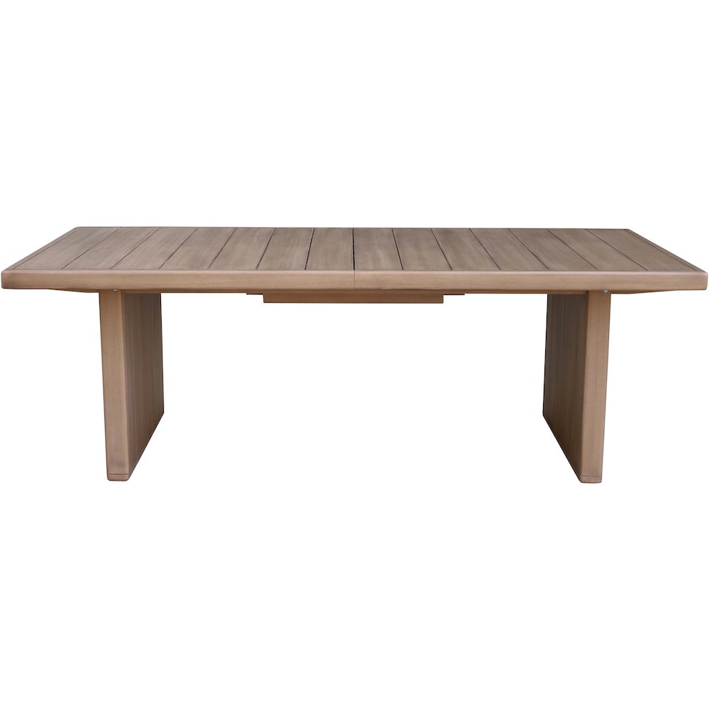 Solace 88.5" Natural Acacia Wood Outdoor Patio Dining Table