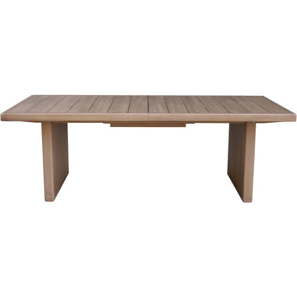 Solace 88.5" Natural Acacia Wood Outdoor Patio Dining Table