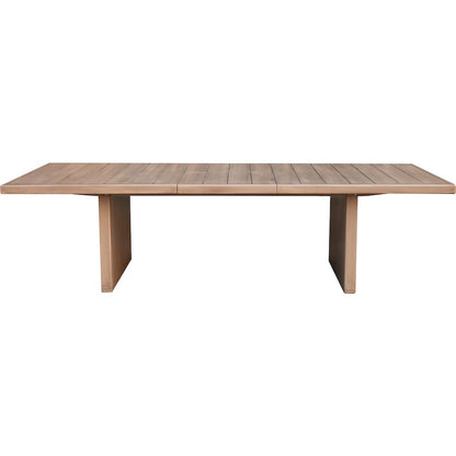 Solace 88.5" Natural Acacia Wood Outdoor Patio Dining Table