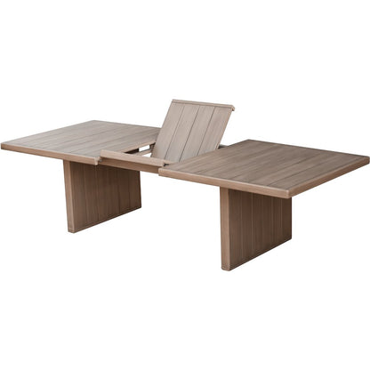 Solace 88.5" Natural Acacia Wood Outdoor Patio Dining Table