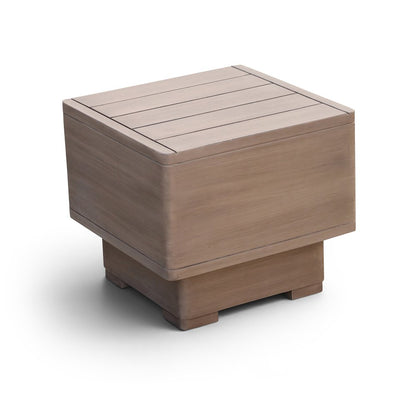 Solace Natural Acacia Wood Outdoor Patio End / Side Table