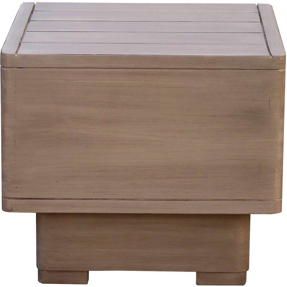 Solace Natural Acacia Wood Outdoor Patio End / Side Table
