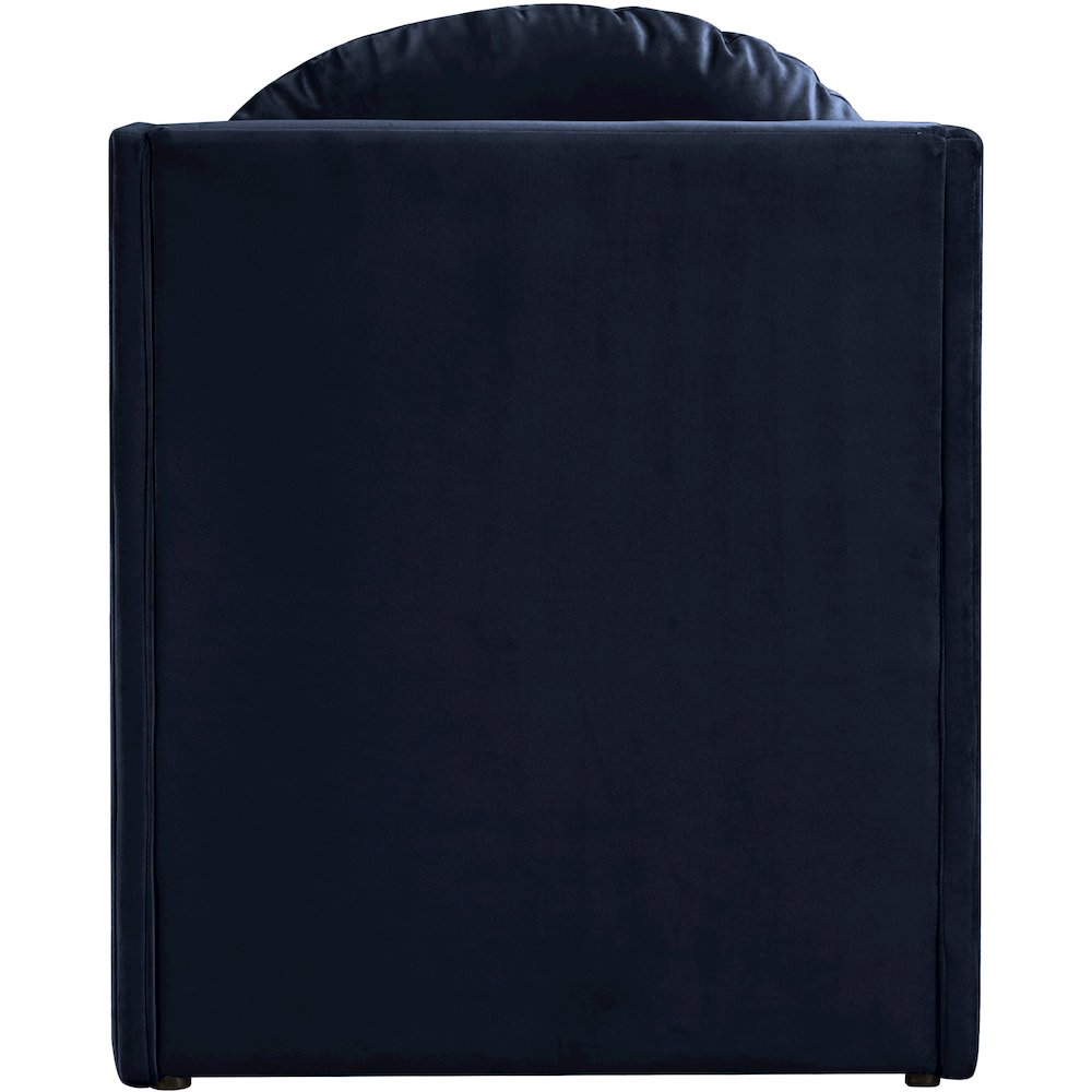 Sigma Navy Velvet Accent Chair