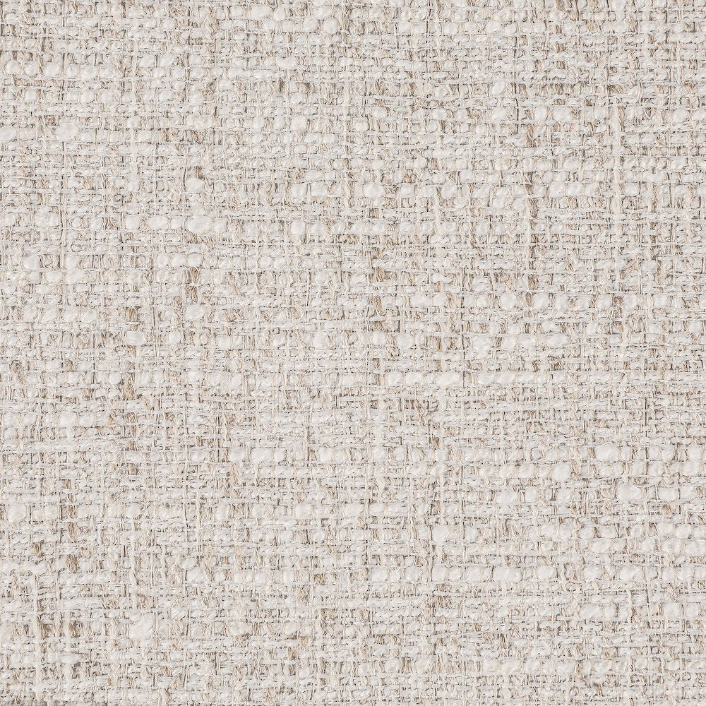 Nara Beige Linen Textured Fabric Upholstered Bench
