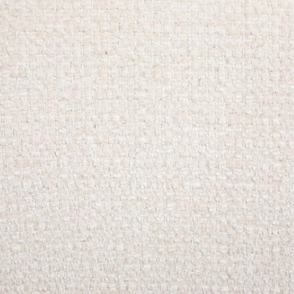 Avella Cream Interwoven Fabric Upholstered Swivel Accent Chair