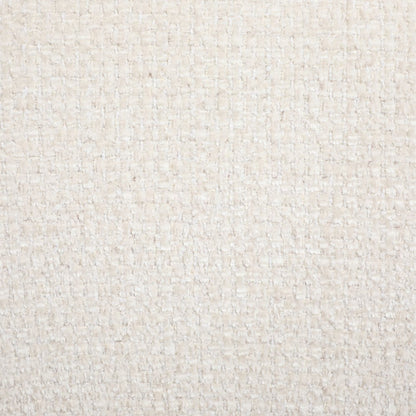 Avella Cream Interwoven Fabric Upholstered Swivel Accent Chair