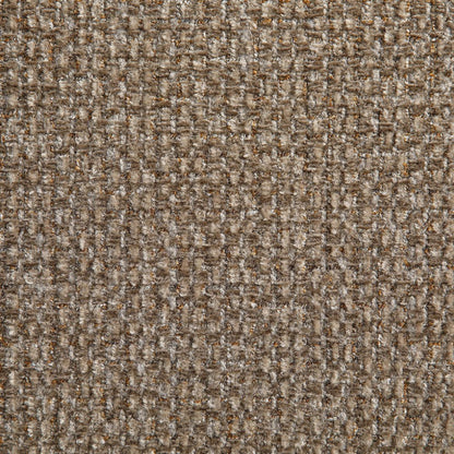 Avella Brown Interwoven Fabric Upholstered Swivel Accent Chair