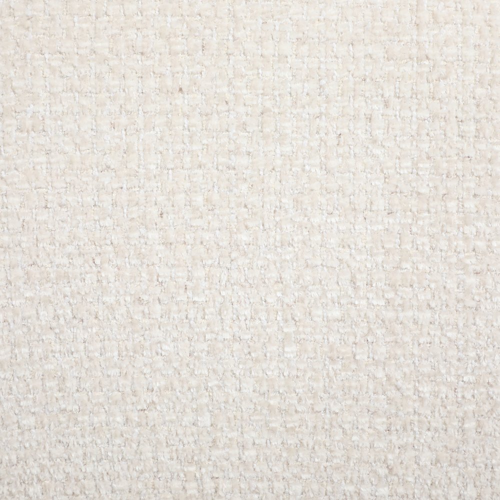Avella Cream Interwoven Fabric Upholstered Swivel Accent Chair