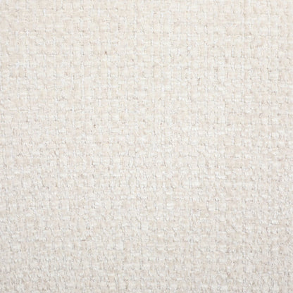 Avella Cream Interwoven Fabric Upholstered Swivel Accent Chair