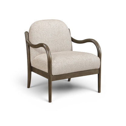 Helmsley Beige Performance Fabric Upholstered Accent Chair