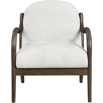 Helmsley Cream Performance Fabric Upholstered Accent Chair