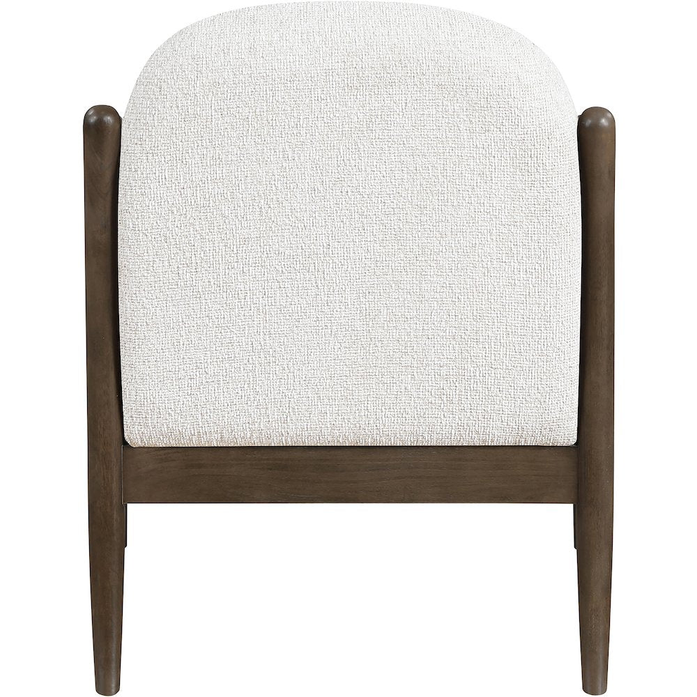 Helmsley Cream Performance Fabric Upholstered Accent Chair