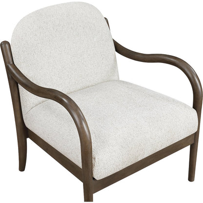 Helmsley Cream Performance Fabric Upholstered Accent Chair