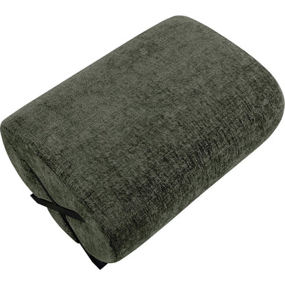 Akira Green Fabric Upholstered Ottoman