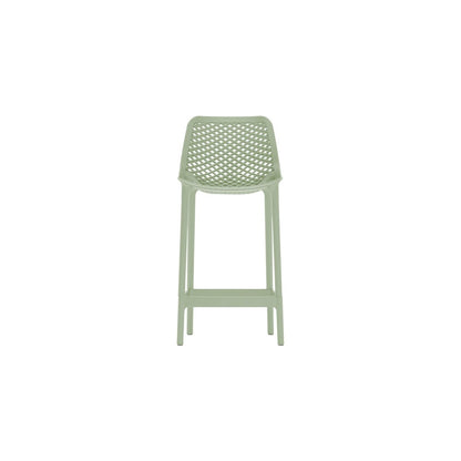 Mykonos Mint Outdoor Patio Stool, Set of 4